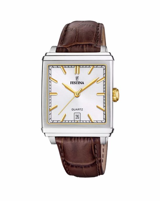 ساعت مچی مردانه چهارگوش ضد آب FESTINA F20681/4