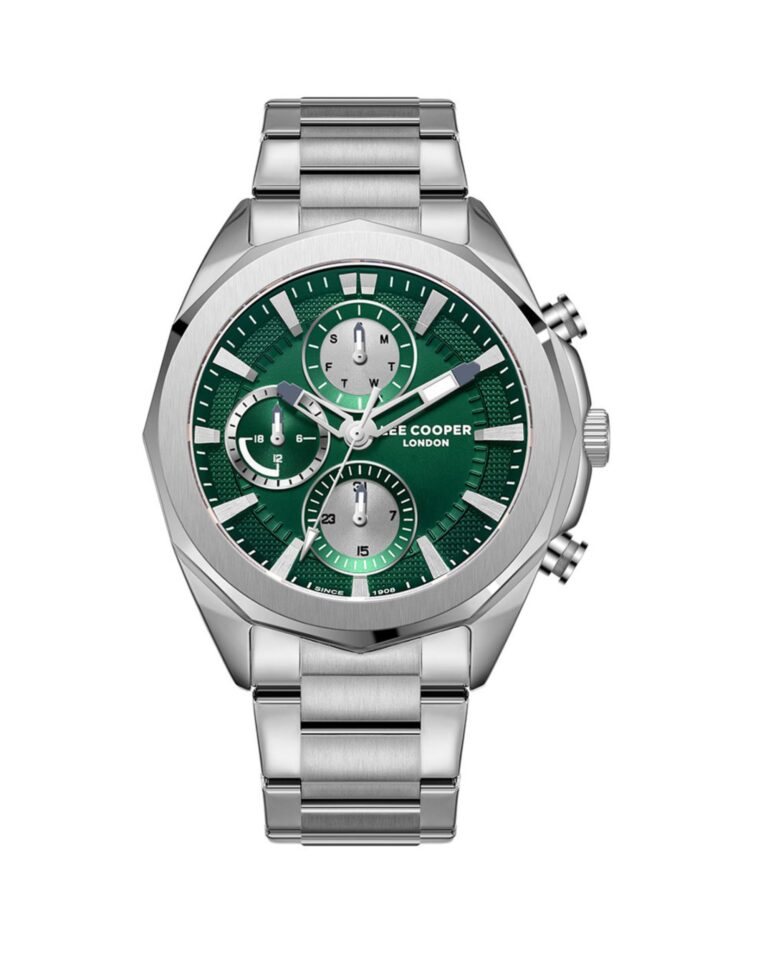 ساعت مچی مردانه لی کوپر صفحه سبز LEE COOPER LC08005.370