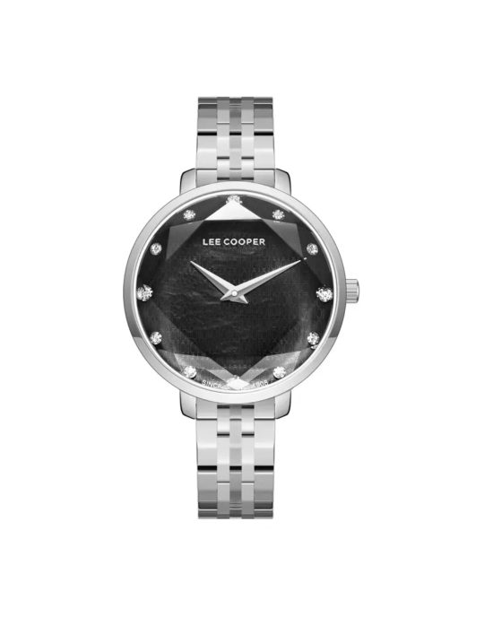 ساعت مچی زنانه لی کوپر صفحه سرمه ایLEE COOPER LC08077.350