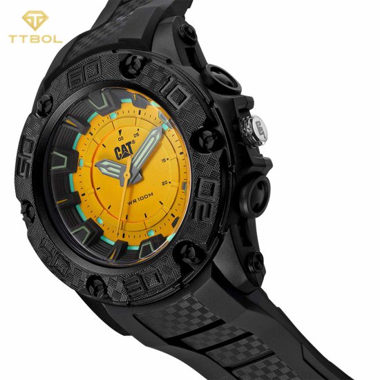 ساعت مچی مردانه با چراغ بک لایتCATERPILLAR LU.160.21.721