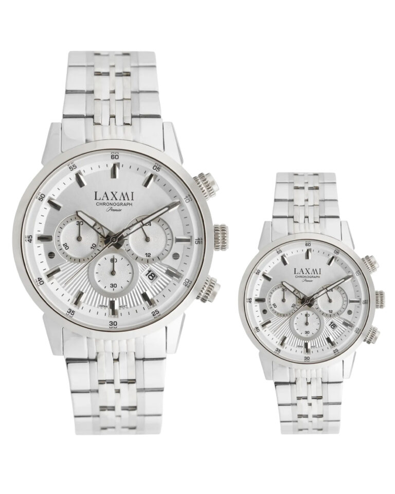 ساعت مچی ست مردانه و زنانه لاکسمی سه موتوره LAXMI 8546-3