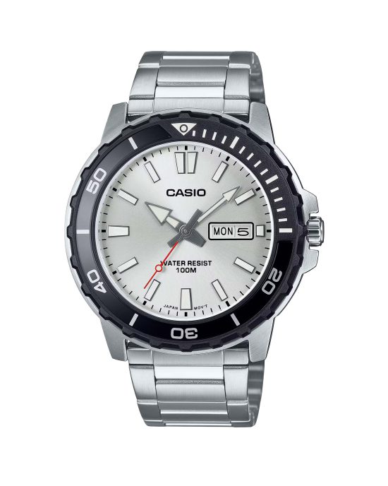 ساعت مچی مردانه کاسیو مناسب قواصی CASIO MTD-125D-7AV