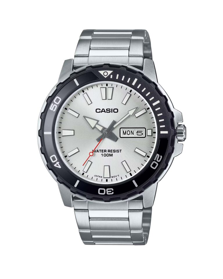 ساعت مچی مردانه کاسیو مناسب قواصی CASIO MTD-125D-7AV