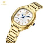 ساعت مچی زنانه ناوی فورس تمام طلایی NF5042 G/W/G