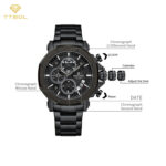 ساعت مچی مردانه ناوی فورس تمام مشکی NF8065 B/B/B