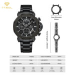 ساعت مچی مردانه سه موتوره NAVIFORCE NF8065 B/B/B