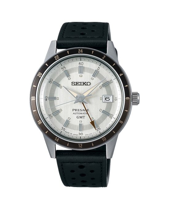 ساعت مچی اتوماتیک مردانه سیکو پرساژ جی ام تی SEIKO PRESAGE SSK011J1