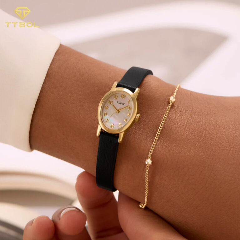 ساعت مچی زنانه تایمکس چرم TIMEX TW2W82600