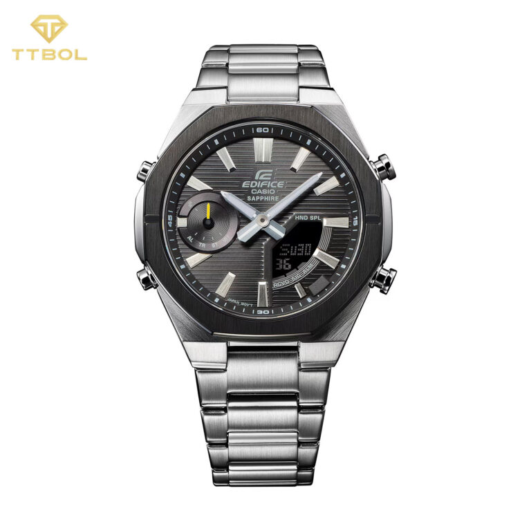 ساعت مچی مردانه کاسیو ادیفیس شیشه ضد خش CASIO EDIFICE ECB-S10DB-1A