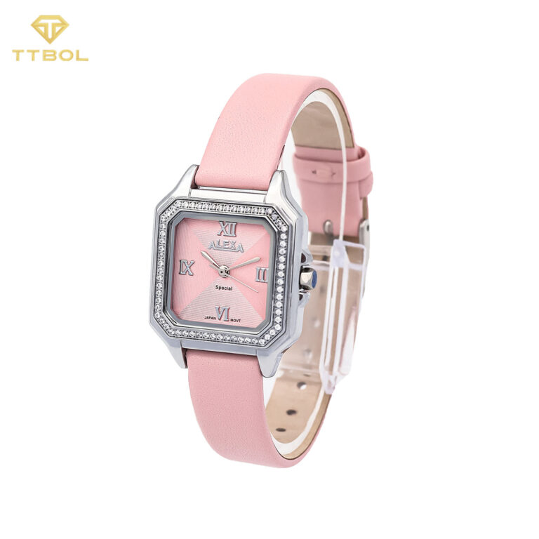 ساعت مچی زنانه الکسا صورتی ALEXA A2019 PN/S