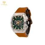 ساعت مچی مردانه الکسا سه موتوره ALEXA A3002A BR/GN