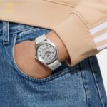 ساعت مچی مردانه آدیداس بند طوسی ADIDAS AOSY23033