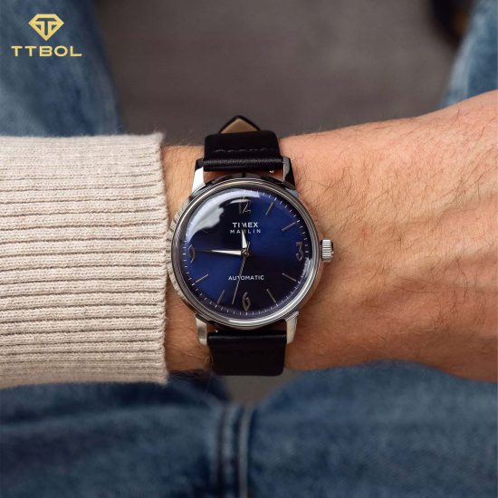 ساعت مچی مردانه تایمکس چرم TIMEX TW2W93100