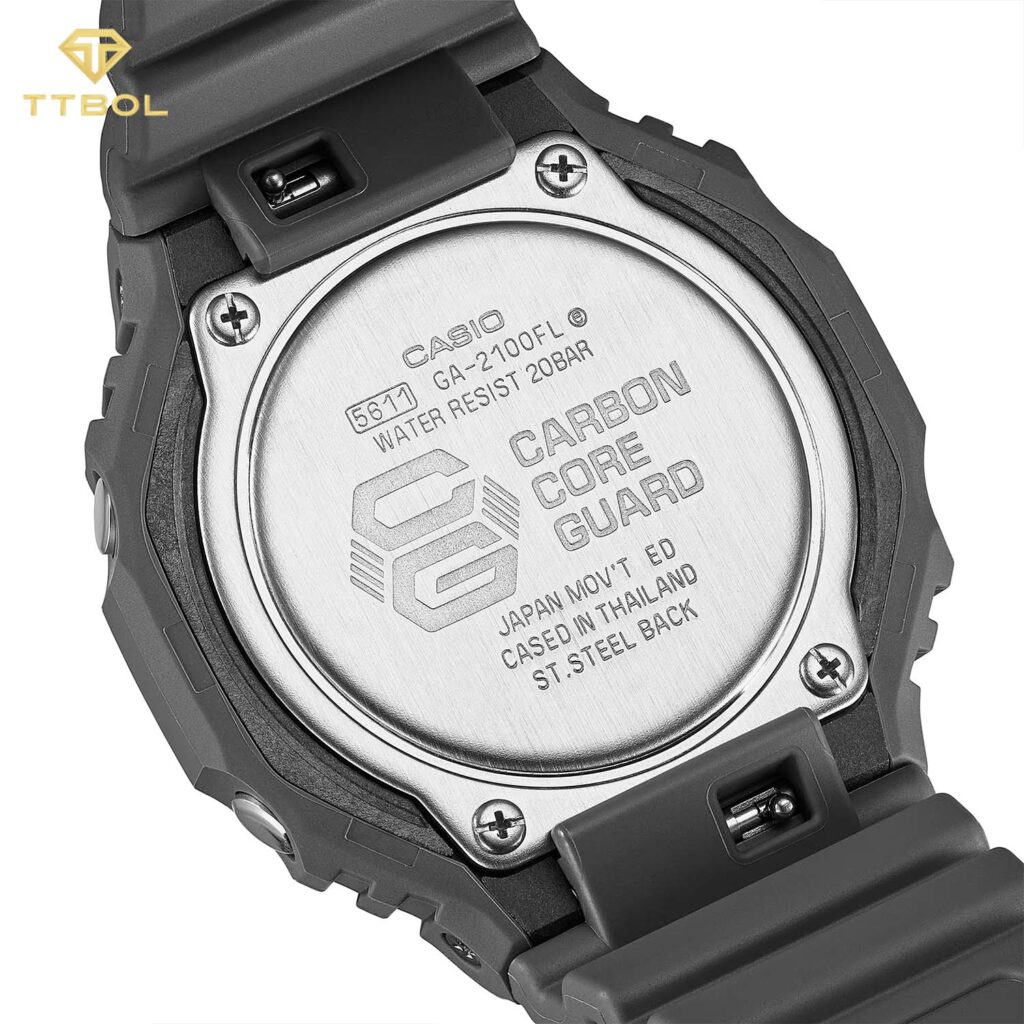 ساعت مچی مردانه کاسیو جیشاک اورجینال CASIO G-SHOCK GA-2100FL-8A