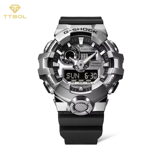 ساعت مچی مردانه کاسیو جیشاک فلزی CASIO G-SHOCK GM-700-1A