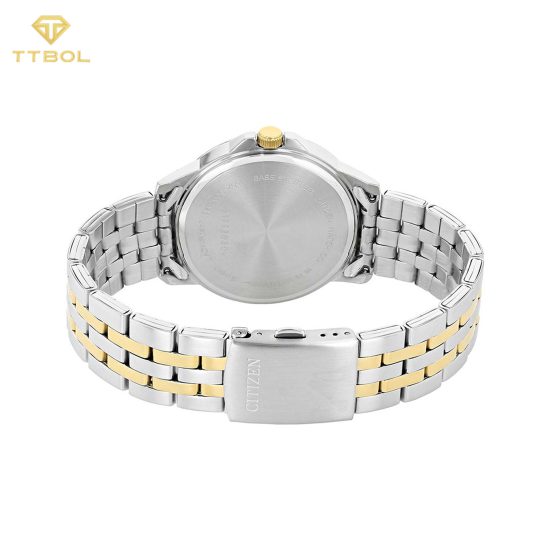 ساعت مچی مردانه سیتیزن سیلور طلایی CITIZEN BF2018-52E