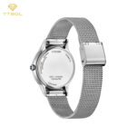 ساعت مچی زنانه سیتیزن با بند حصیری CITIZEN EM1150-86D