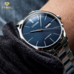 ساعت مچی مردانه سیتیزن صفحه سرمه ای CITIZEN NH8350-83L