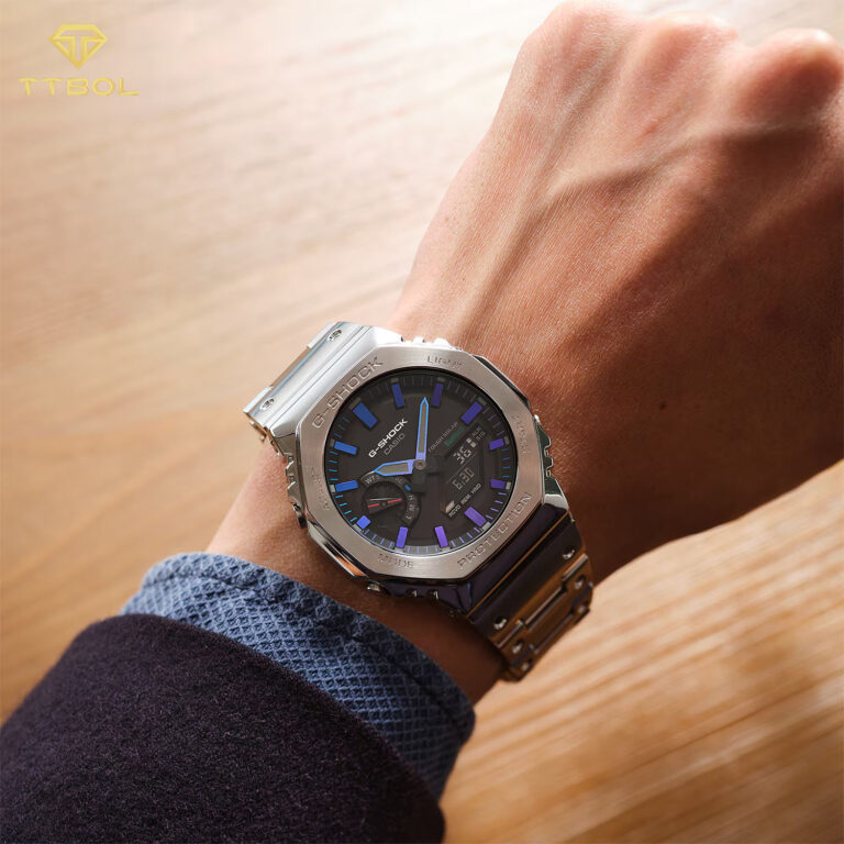 ساعت مچی مردانه کاسیو جیشاک فول متال CASIO G-SHOCK GM-B2100PC-1A