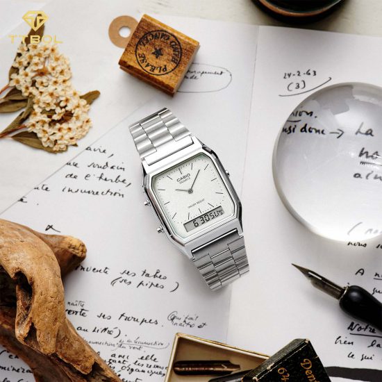 ساعت مچی مردانه کاسیو CASIO AQ-230A-7AMQY