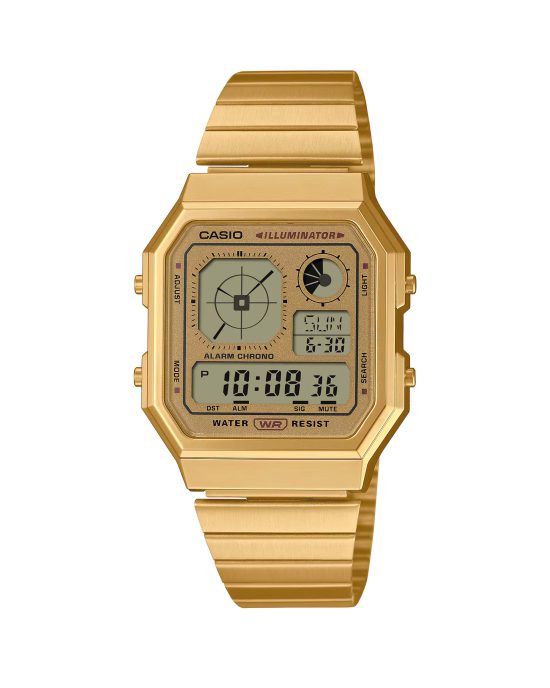 ساعت مچی مردانه کاسیو دیجیتالی طلایی CASIO A130WEG-9A