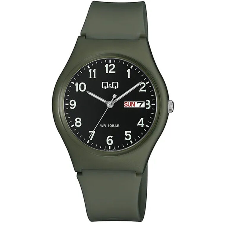 ساعت مچی کیو اند کیو سبز رنگ Q&Q A212J002Y
