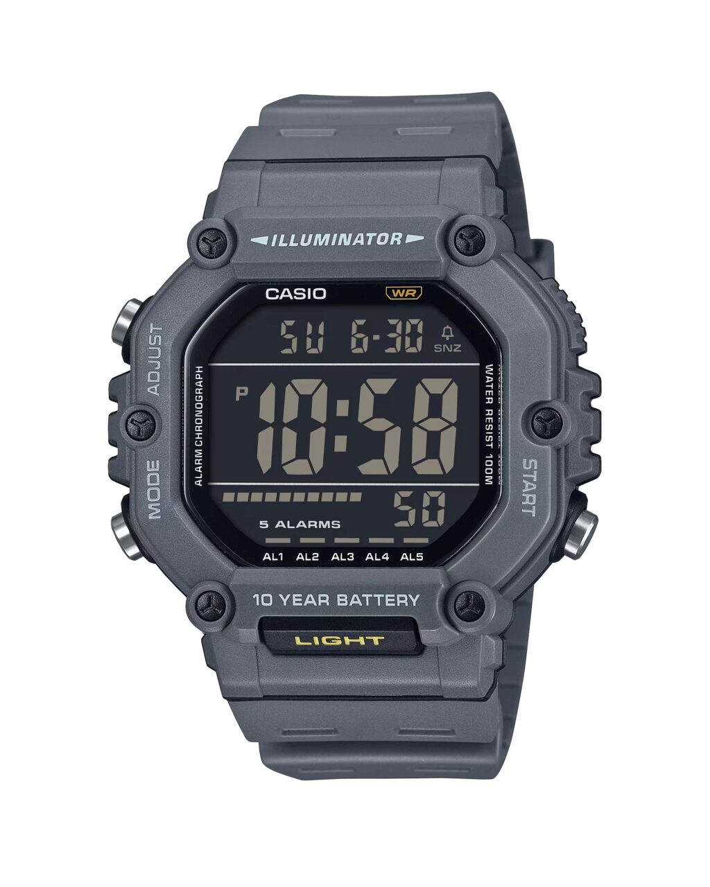 ساعت مچی مردانه کاسیو دیجیتالی CASIO AE-1600H-8BV