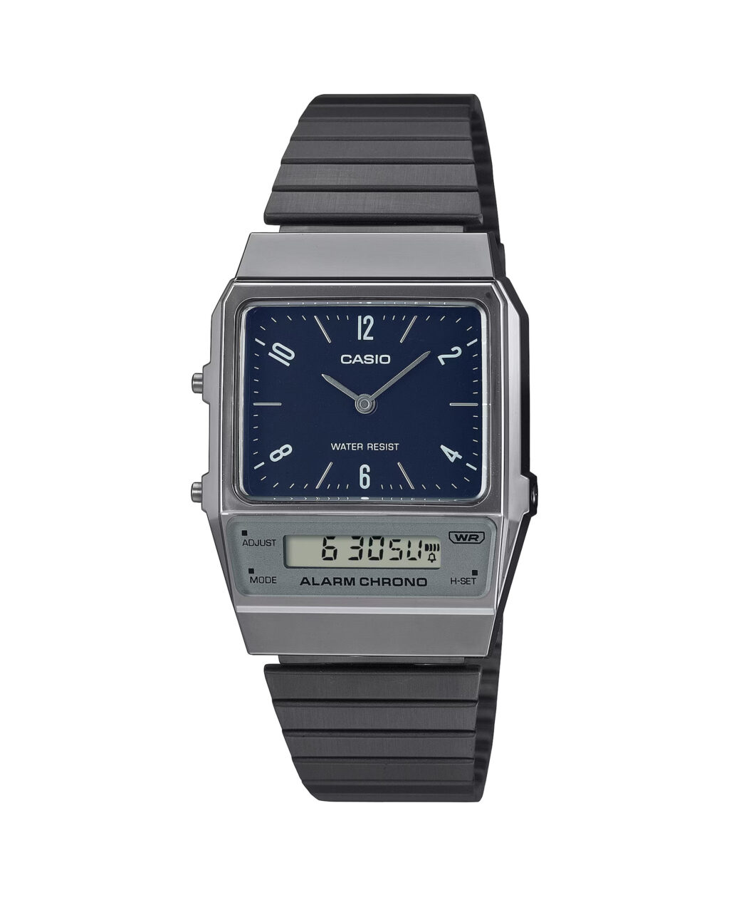 ساعت مچی مردانه کاسیو نوستالژی خاکستری رنگ CASIO AQ-800EB-2A
