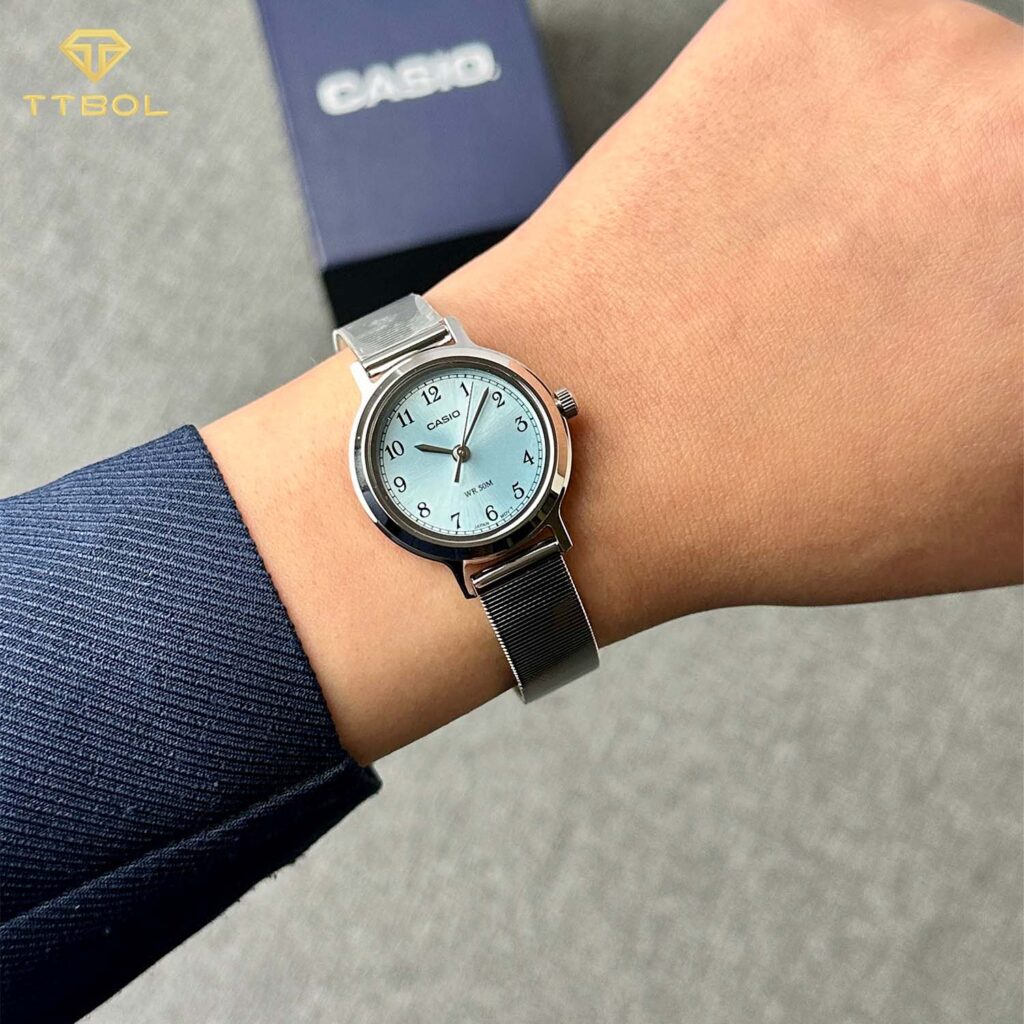 ساعت مچی زنانه کاسیو صفحه آبی CASIO LTP-B170D-2BV