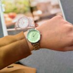 ساعت مچی زنانه کاسیو صفحه سبز CASIO LTP-VT03D-3B