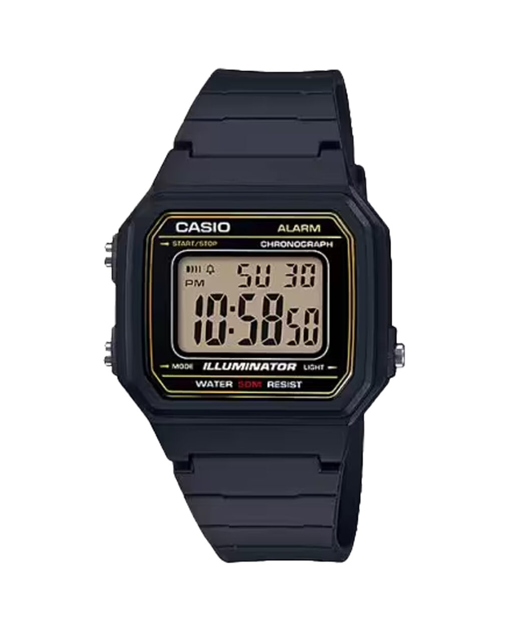 ساعت مچی کاسیو نوستالژی ضد آب CASIO W-217H-9AV