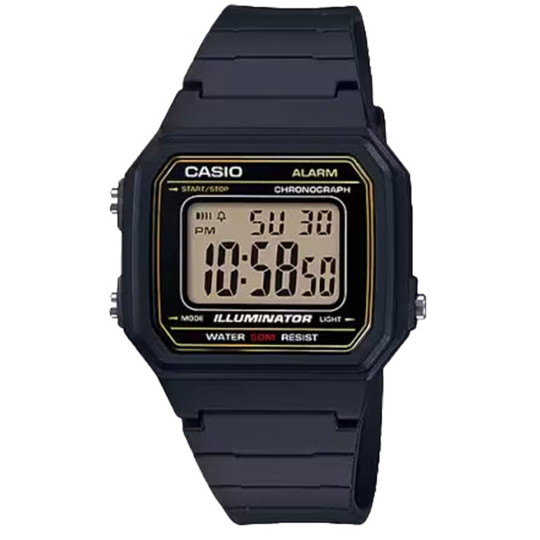 ساعت مچی کاسیو نوستالژی ضد آب CASIO W-217H-9AV