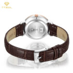 ساعت مچی زنانه بند قهوه ای JULIUS JA-1450LC