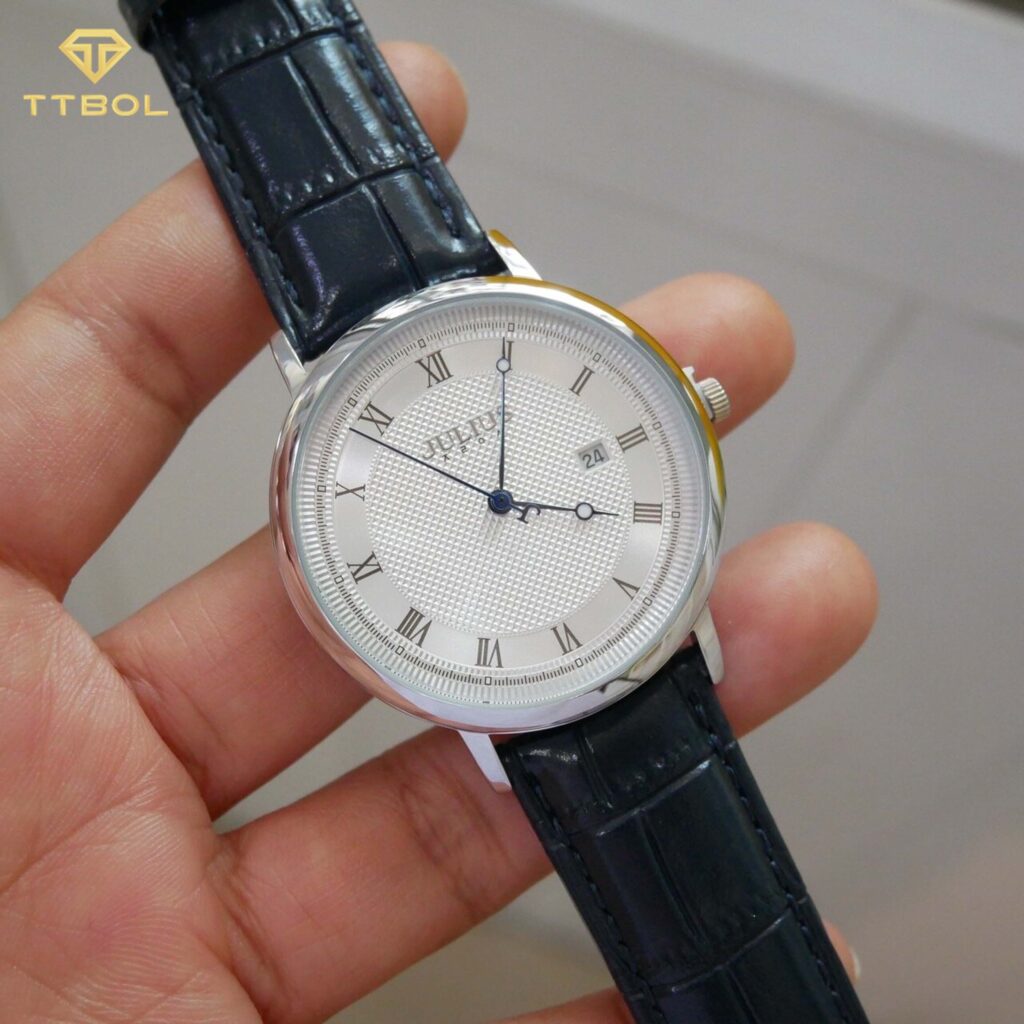 ساعت مچی مردانه بند چرم JULIUS JA-1450MA