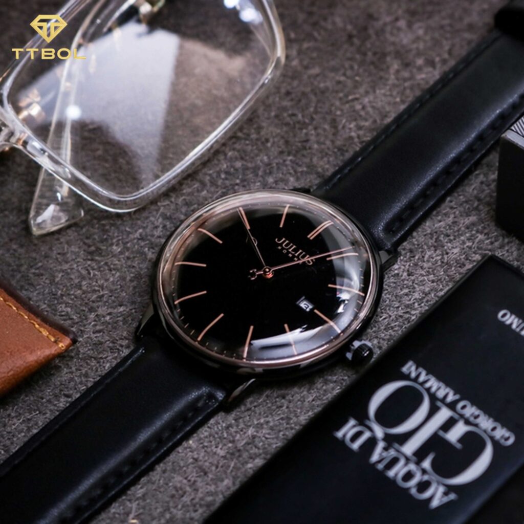 ساعت مچی مردانه جولیوس تاریخ دار JULIUS JAH-130B