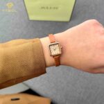 ساعت مچی زنانه جولیوس بند چرم قهوه ای JULIUS JA-1413A