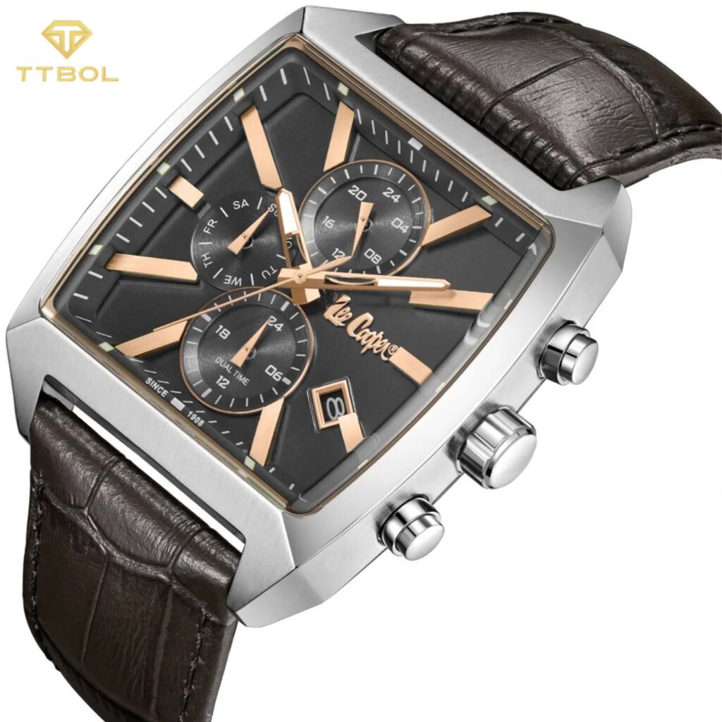 ساعت مچی مردانه لی کوپر سه موتوره فول تایم LEE COOPER LC08180.594