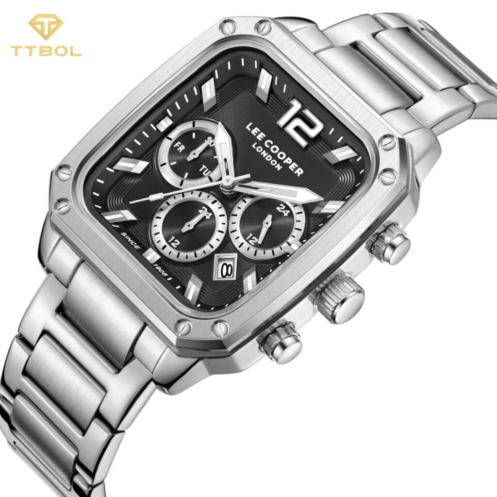 ساعت مچی مردانه لی کوپر تمام استیل LEE COOPER LC08182.350
