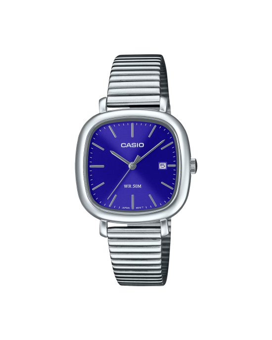 ساعت مچی زنانه کاسیو صفحه مربعی CASIO LTP-B166D-2AV