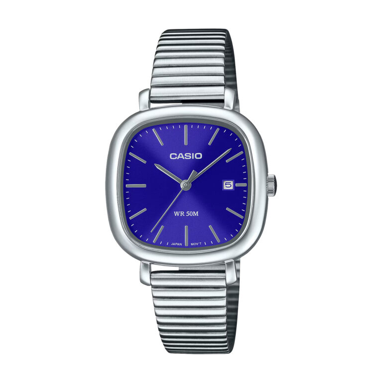 ساعت مچی زنانه کاسیو صفحه مربعی CASIO LTP-B166D-2AV