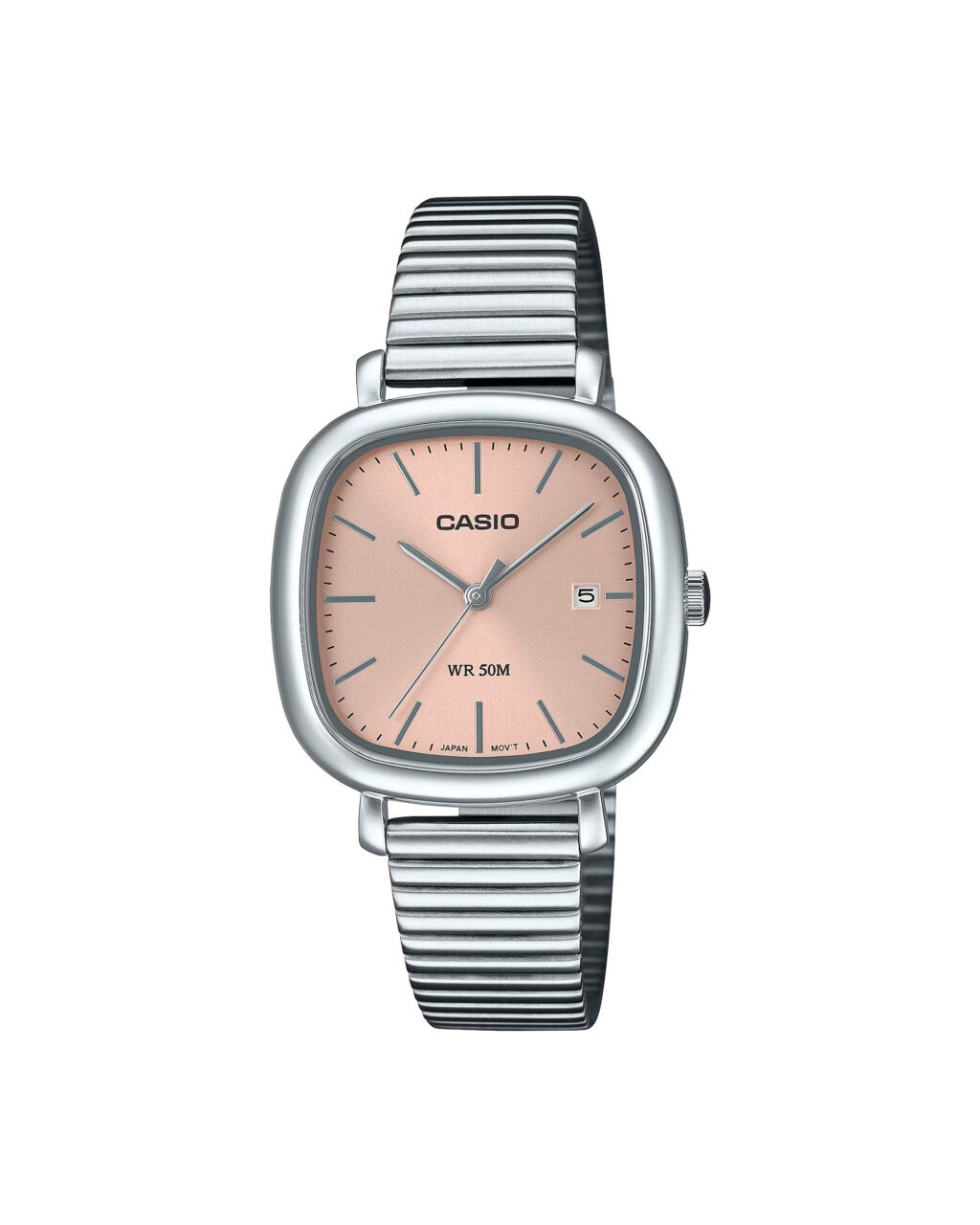 ساعت مچی زنانه کاسیو صفحه صورتی ضد آب CASIO LTP-B166D-4AV