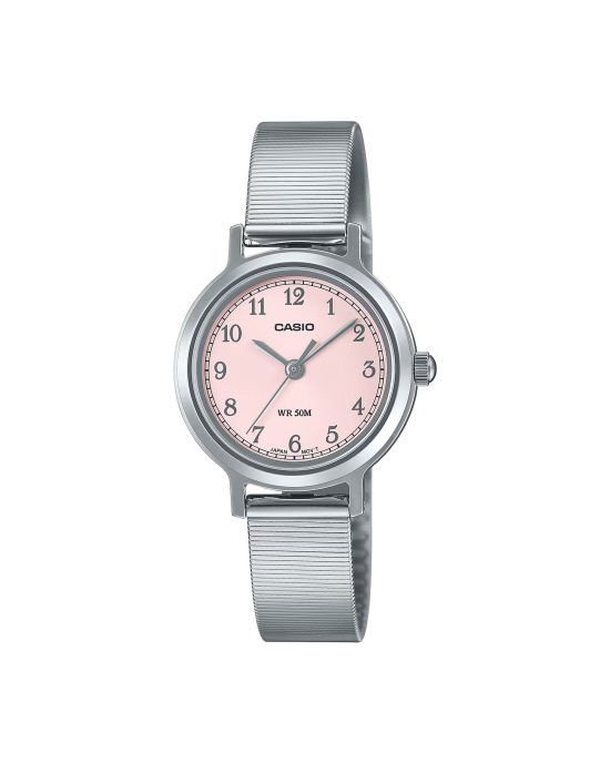 ساعت مچی زنانه کاسیو صفحه صورتی CASIO LTP-B170D-4BV