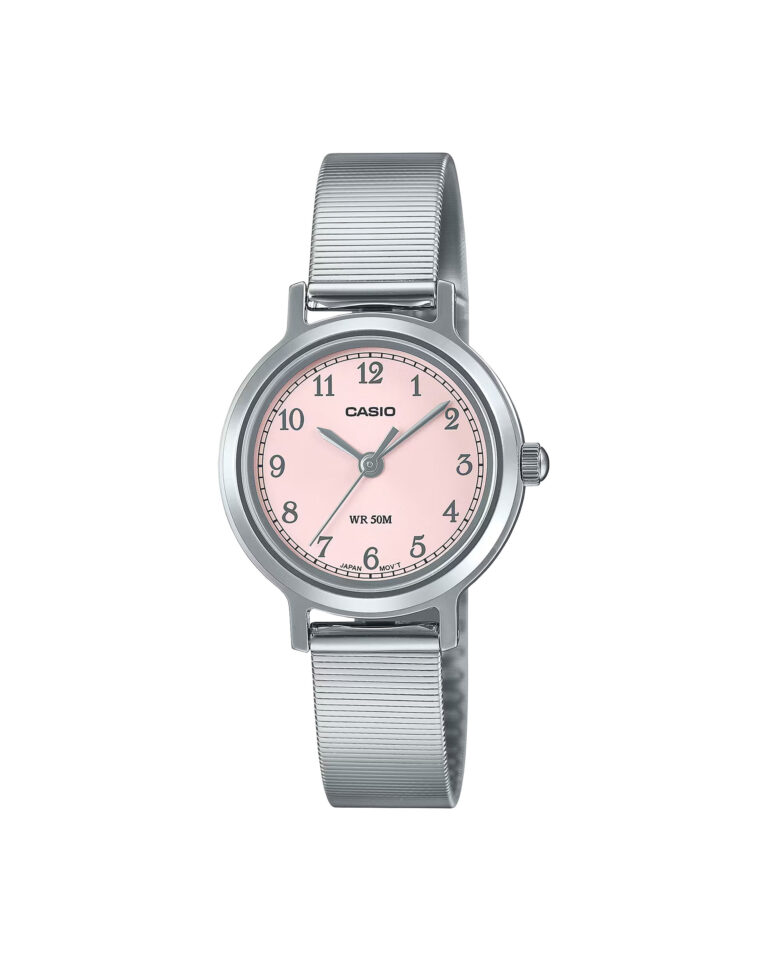 ساعت مچی زنانه کاسیو صفحه صورتی CASIO LTP-B170D-4BV