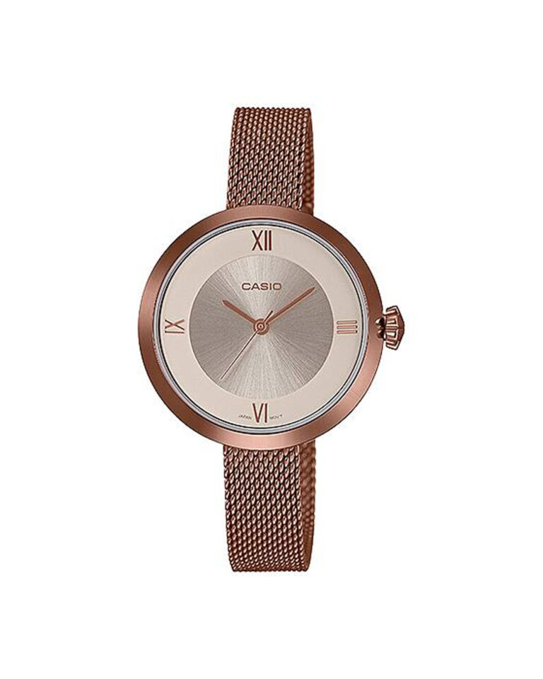 ساعت مچی زنانه کاسیو نسکافه ای CASIO LTP-E154MR-9A