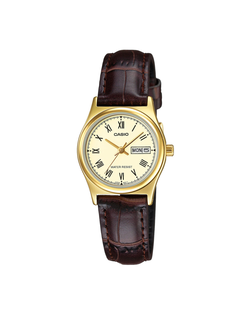 ساعت مچی زنانه کاسیو کلاسیک طلایی CASIO LTP-V006GL-9B