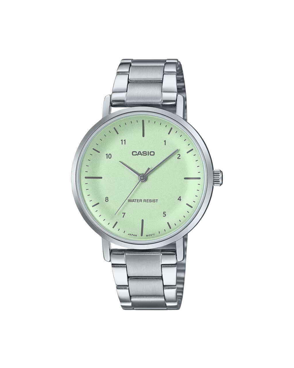 ساعت مچی زنانه کاسیو صفحه مغز پسته ای CASIO LTP-VT03D-3B