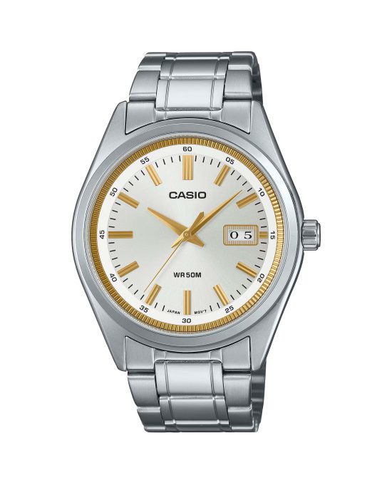 ساعت مچی مردانه کاسیو تمام استیل CASIO MTP-B180D-7AV