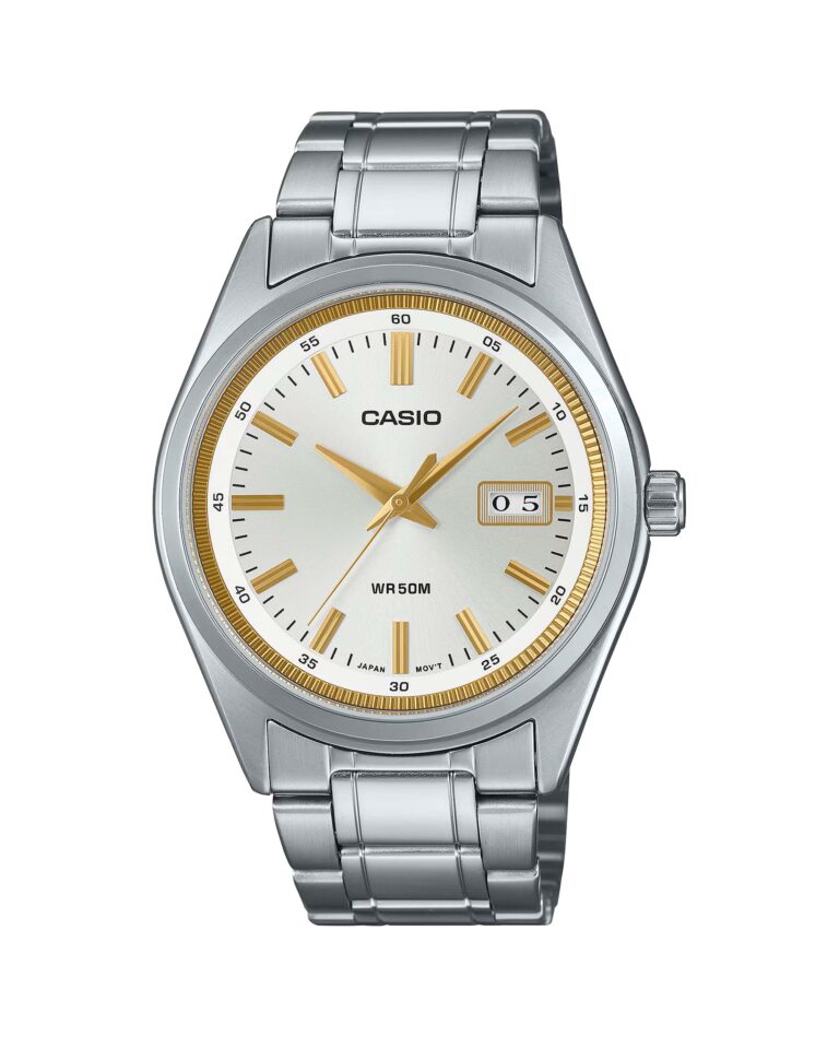 ساعت مچی مردانه کاسیو تمام استیل CASIO MTP-B180D-7AV