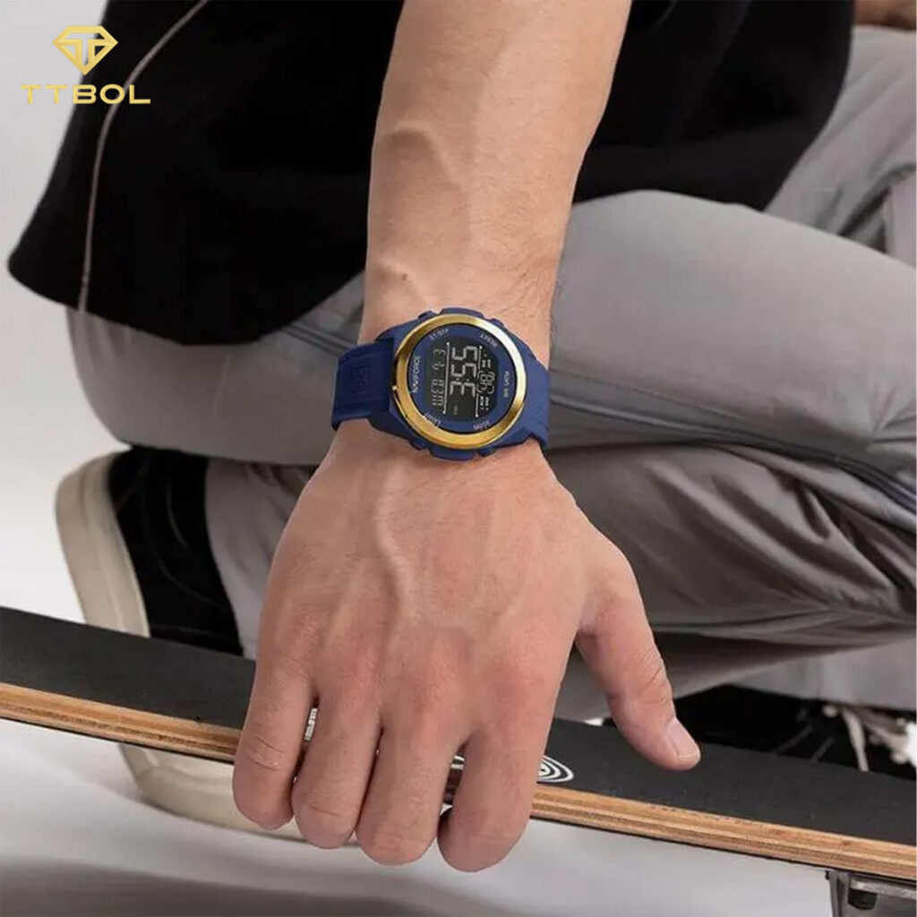 ساعت مچی مردانه ناوی فورس دیجیتالی NAVIFORCE NF7111 BE/G/BE