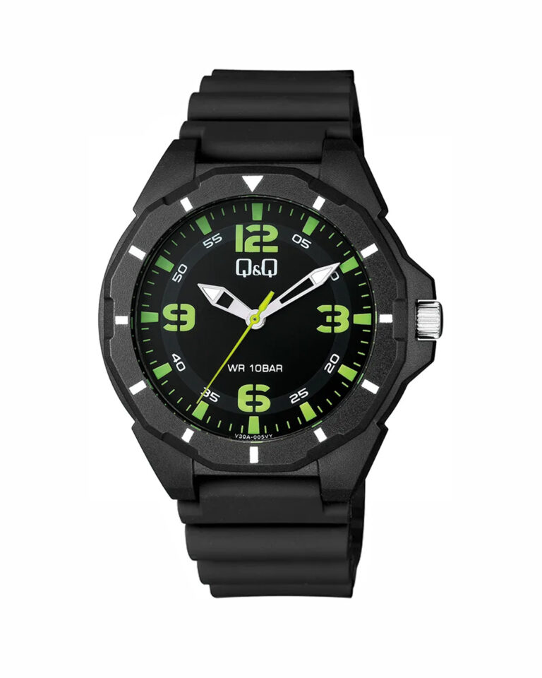 ساعت مچی مردانه کیو اند کیو ضد آب بند رابر Q&Q V30A-005VY
